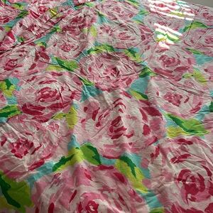 Lilly Pulitzer Twin size duvet cover perfect condition!